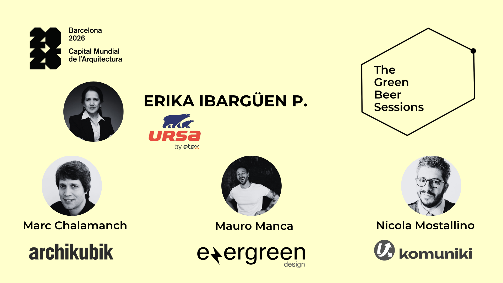 The Green Beer Sessions Podcast - Erika Ibargüen Pomarino - Ursa by etex
