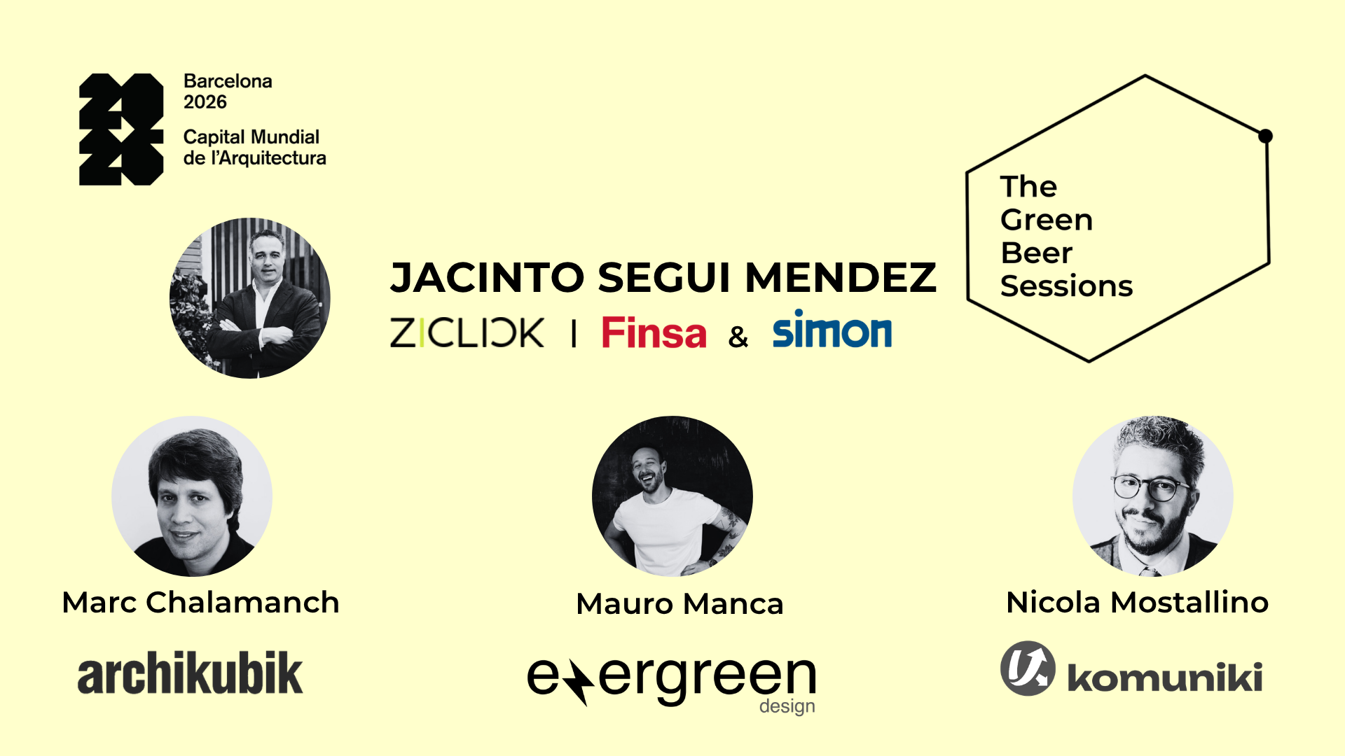 The Green Sessions Podcast - Jacinto Segui - Ziclick Finsa Simon